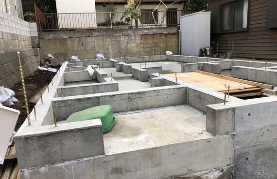 川崎市で木造住宅の新築注文住宅のご依頼は株式会社 狩野建築まで（基礎工事編）